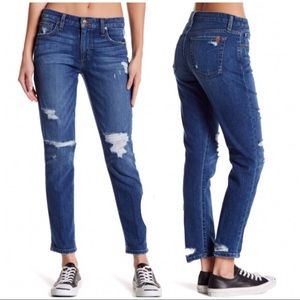 Joe's Ankle Distressed Denim Jeans in Chesney